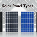 What are the main types of solar panels