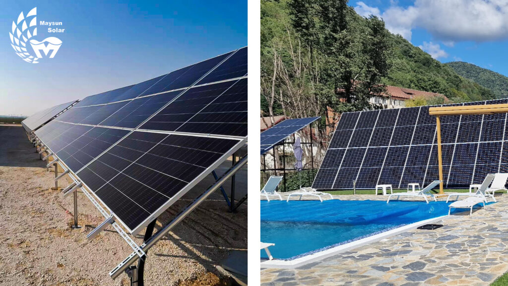 Photovoltaic module installation: horizontal vs. vertical