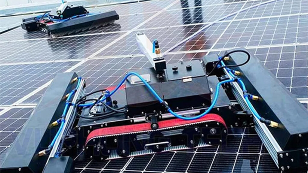 solar panel cleaning robots