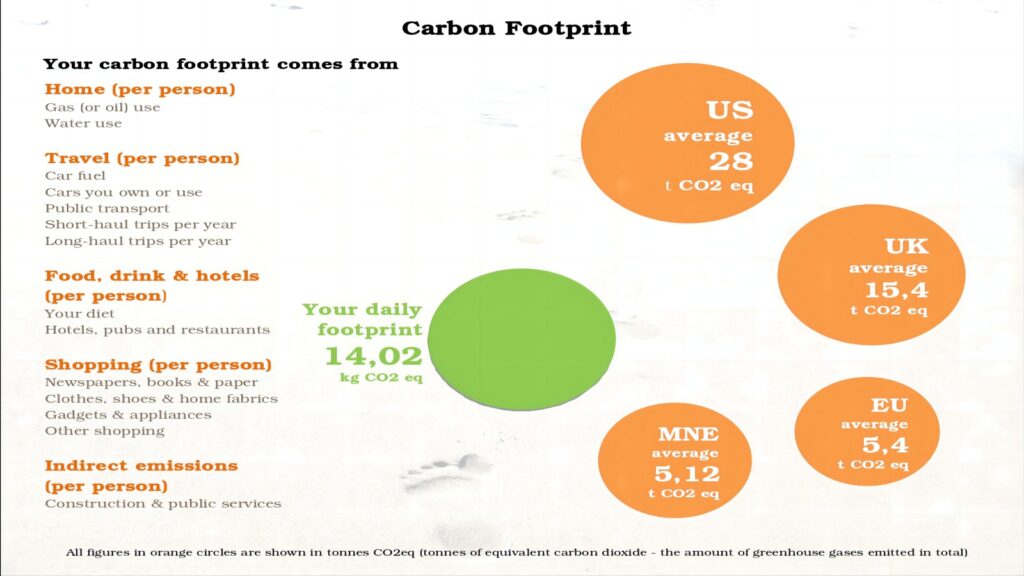 carbon footprint for individual