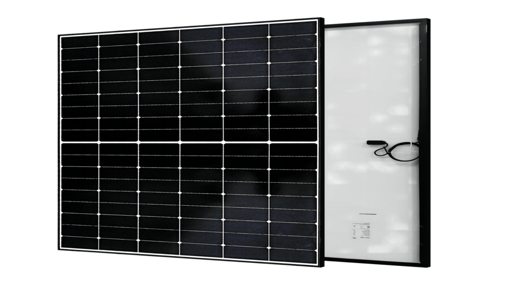 Maysun Solar IBC Black Frame 425W-450W MONO 182mm 108 cells 1/2 Cut Solar Panel