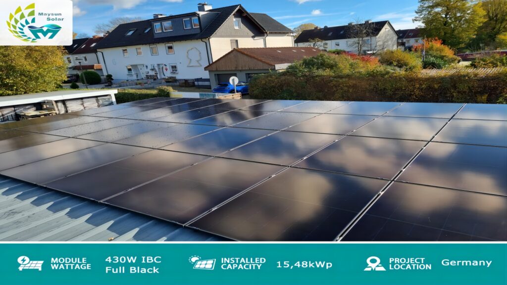 IBC solar panels