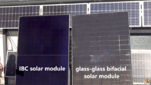 Winter Low-Light Solar Module Performance: IBC Full Black vs. Bifacial Glass-Glass Module Comparison