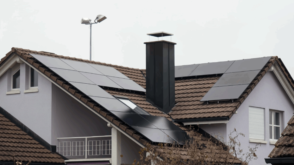 Los paneles solares totalmente negros se están convirtiendo en la nueva norma