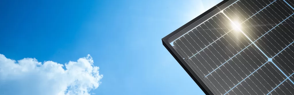 Which type of solar panel offers higher returns for the same roof area?