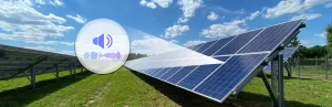 Do photovoltaic power plants cause noise pollution?