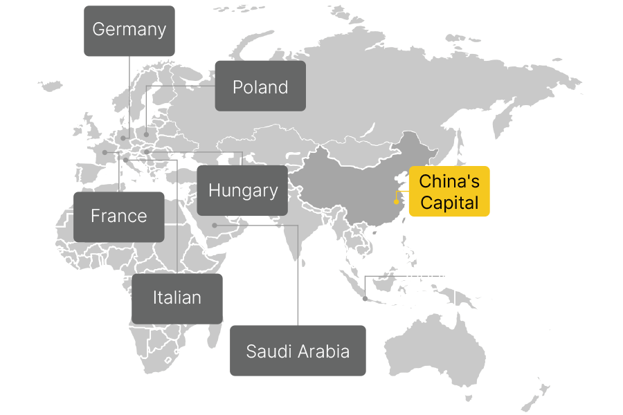 Local service across Europe
