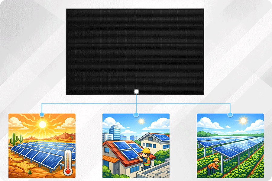 HJT solar panels have certain advantages in specific scenarios.