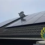 9.84KW High-efficiency solar panels on a European rooftop for self-consumption under grid constraints