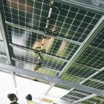 Bifacial PV modules can better use rear-side light in open spaces with suitable reflection conditions.