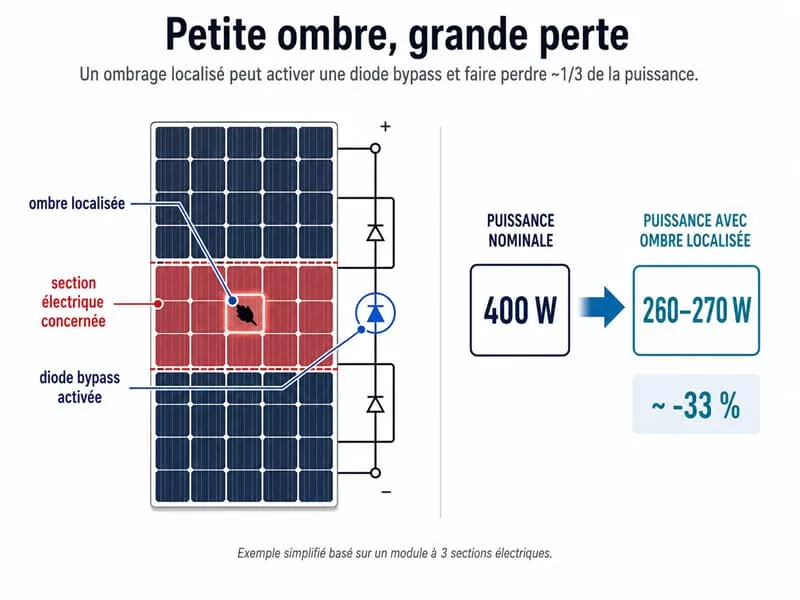 ombrage-partiel-panneau-photovoltaique-perte-puissance
